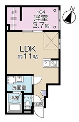 エスパシオ東小岩の物件間取画像